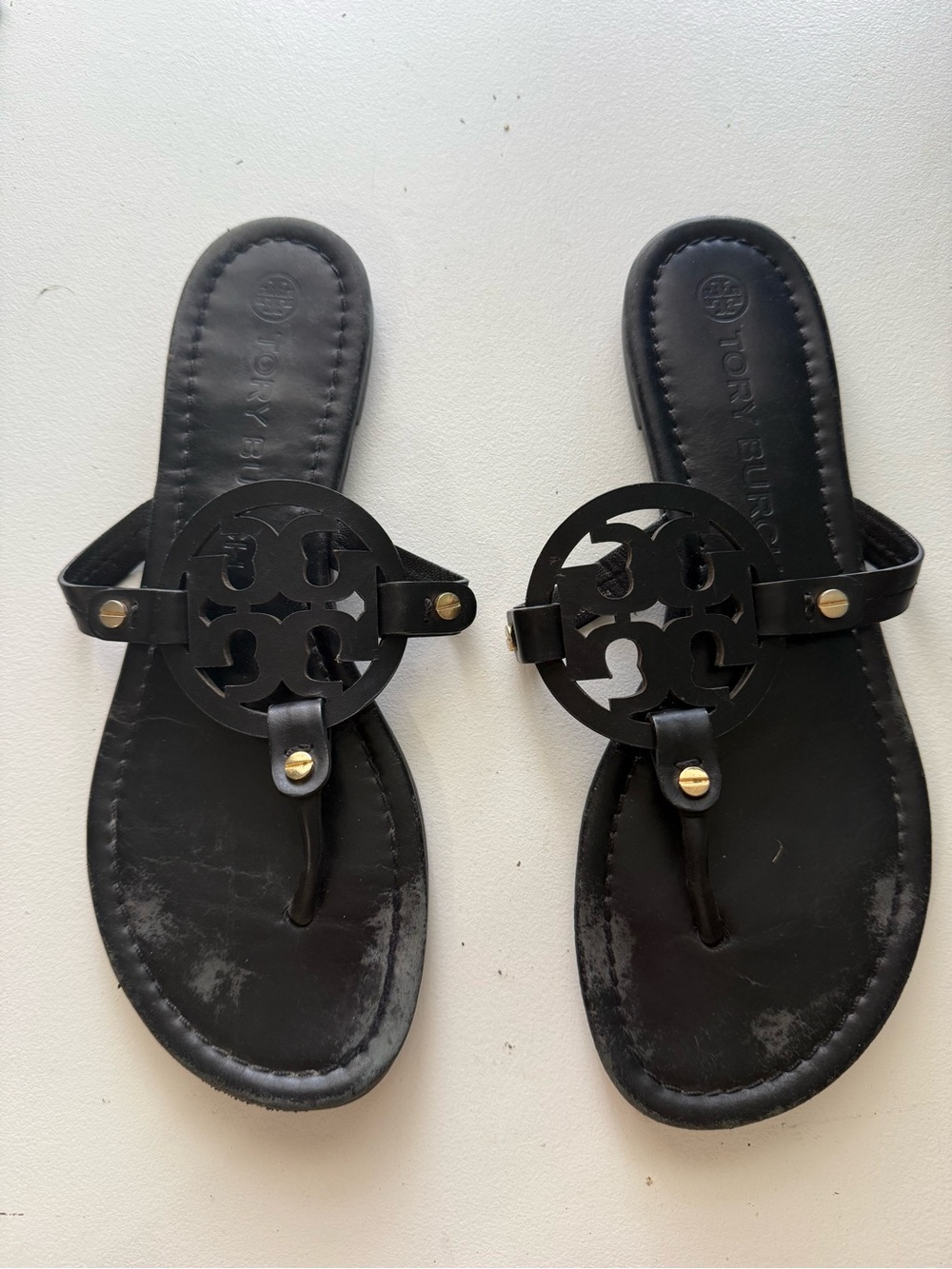Tory Burch Miller Sandals in black